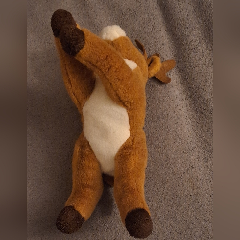 Aurora World Brown Moose Reindeer Plush Flopsie Stuffed Animal 2018 12” - Picture 4 of 6